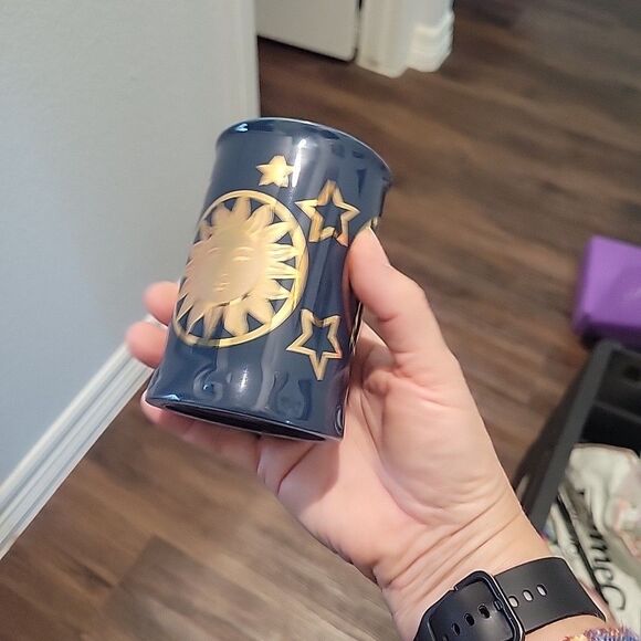 Vintage Spring maid Springmaid Celestial Bathroom Accessory 3pc Sun Moon Stars - Picture 10 of 16